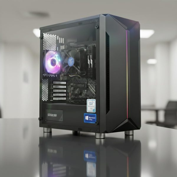 Desktop Computer PC | Core i7 4th Gen | 16GB RAM | 512GB SSD | 5G WiFi 6 + Bluetooth 5.4 | HD Graphics 4600| HDMI/VGA/USB 3.0 | Windows 11 Pro & Office 2021 Installed | 2-Year On-Site Warranty